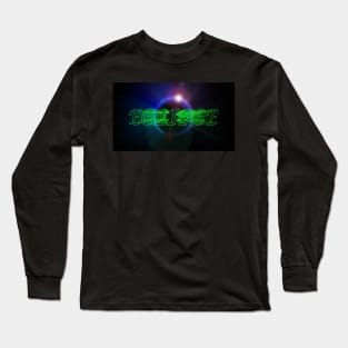 Sun and Moon Eclipse - Green 1 Long Sleeve T-Shirt